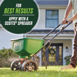 Scotts Turf Builder Healthy Plus Lawn Food, 2-in-1 Fungicide and Fertilizer, Helps Grass Withstand Summer Stress, 4,000 sq. ft., 13.70 lbs.