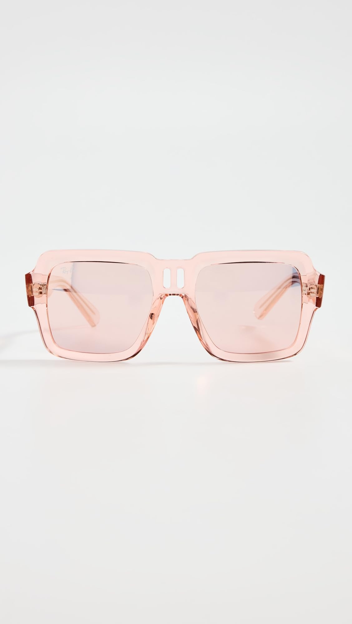 Ray-Ban Women's RB4408 Magellan Sunglasses, Transparent Pink, One Size