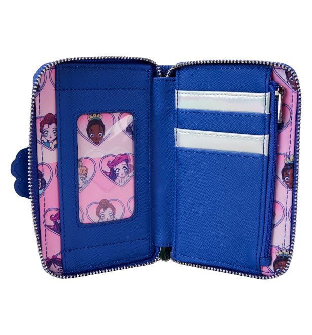 Loungefly Disney Princess Manga Style Zip Around Wallet