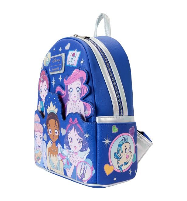 Loungefly Disney Princess Manga Style Mini Backpack