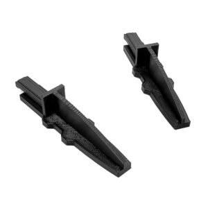 ODO LUCK 2PCS Black Replacement Feet for LASKO 20" Box Fan,Anti-tip Foot Set Accessory