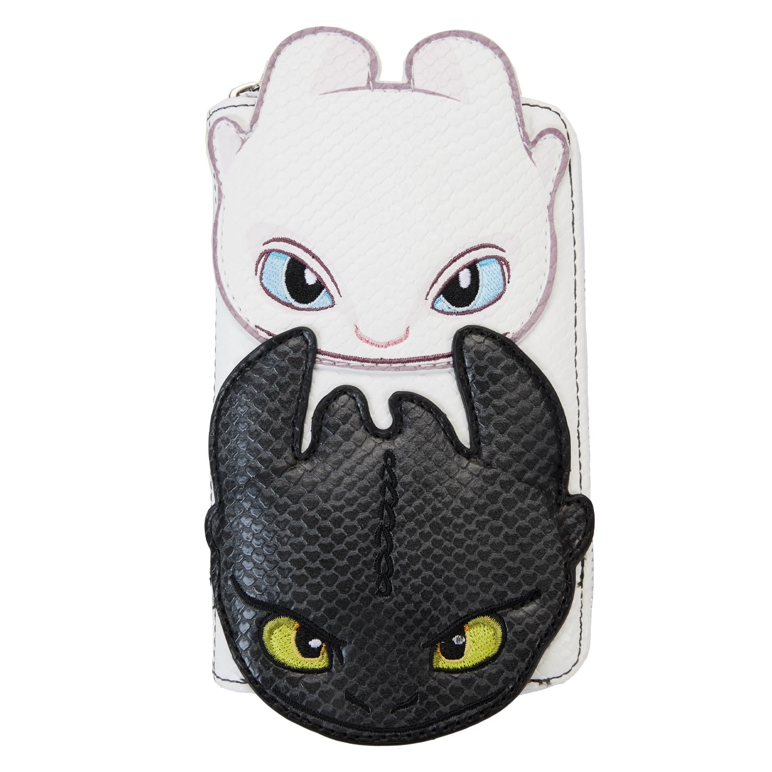 Loungefly How to Train Your Dragon Light and Night Fury Zip Around Wallet