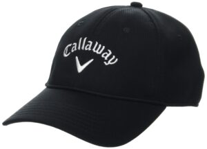 callaway golf side crest women's collection headwear (black)