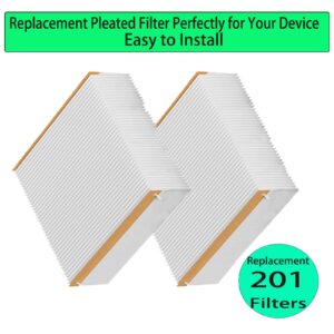 201 Replacement Filters for AprilAire 201 Space-Gard 2200 2250 Lennox PMAC-20C (X0445) Furnace Pleated Filter