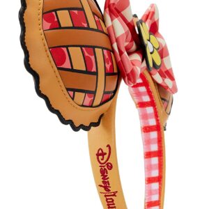 Loungefly Disney Minnie & Mickey Picnic Ear Headband Headbands Standard, Red,tan,yellow