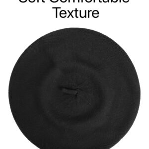 Parquet Cotton French Beret Hat for Women Casual and Chic - Boinas de Mujer para el Frio