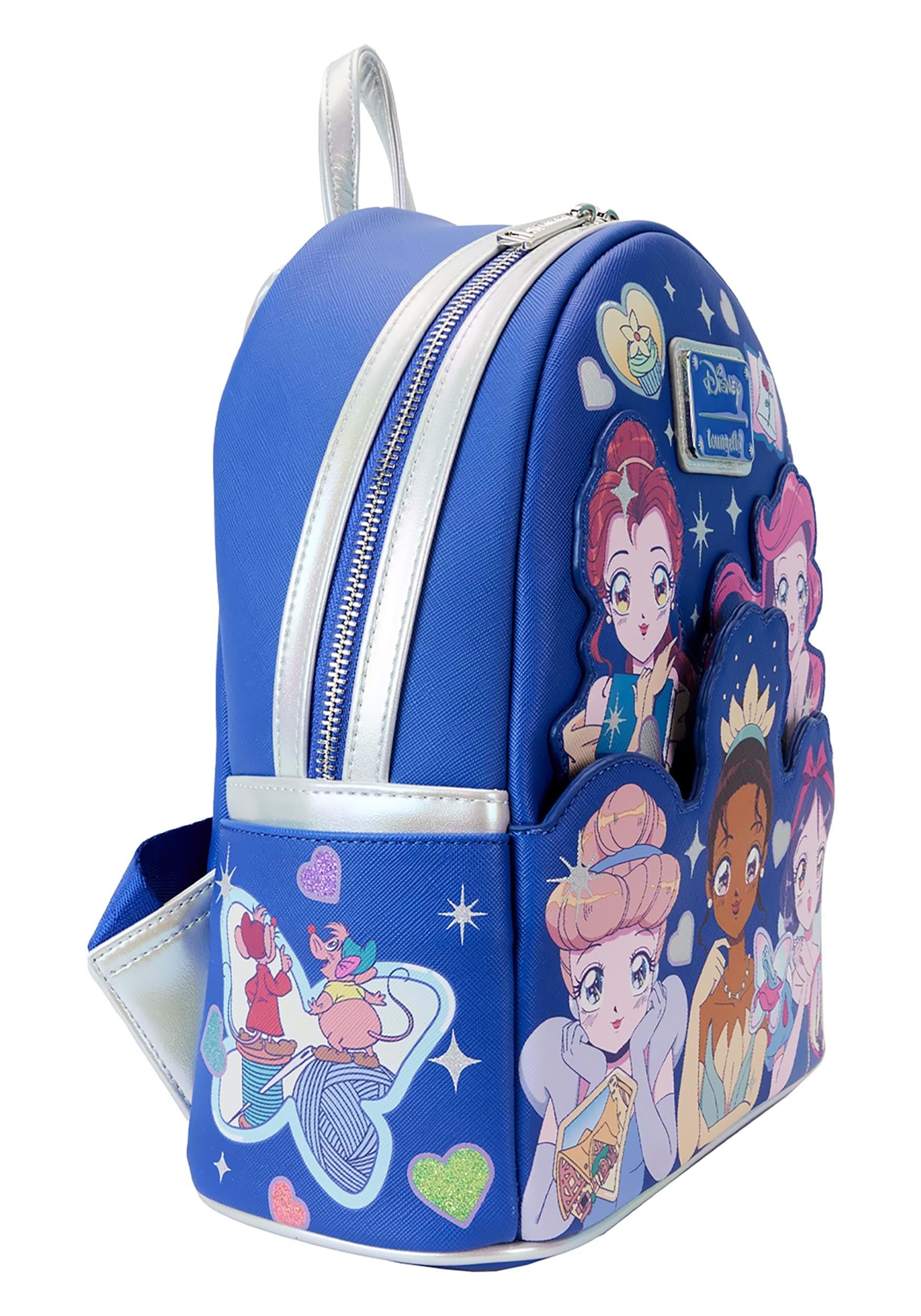 Loungefly Disney Princess Manga Style Mini Backpack