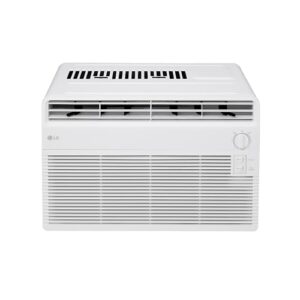 lg lw5024x window air conditioner, for small room (150 sq.ft), quiet operation, 115v, 5,000 btu, white