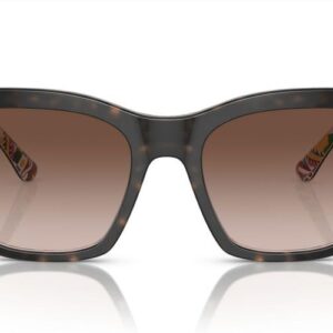 Dolce & Gabbana Sunglasses DG 4384 321773 Havana On White Barrow Brown G