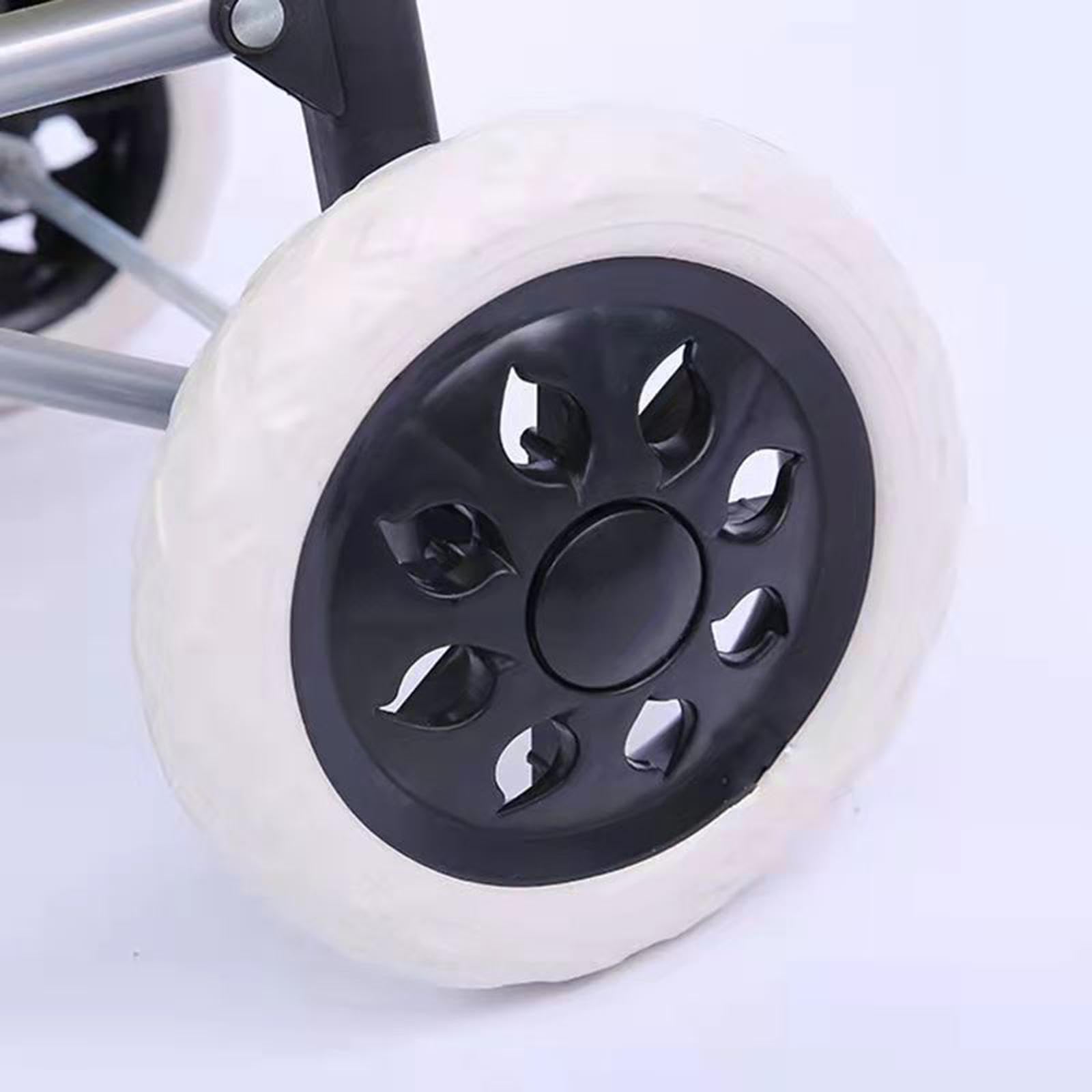 2 Pieces Shopping Cart Caster Luggage Wheel Replace Part Trolley Caster Accessories