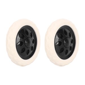 2 Pieces Shopping Cart Caster Luggage Wheel Replace Part Trolley Caster Accessories