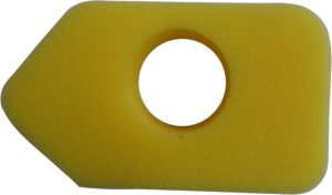 yellow air filter for briggs & stratton 10t series 300-550 series 3.5 to 4.5 hp engines replaces briggs&stratton 698369 lawn mower air filters