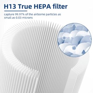 Replacement Filter O - 1712-0110-00 for Winix A230 A231 Air Purifier, 3-in-1 H13 True HEPA, 2 Pack