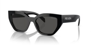 prada pr a09s black/dark grey 53/18/145 women sunglasses