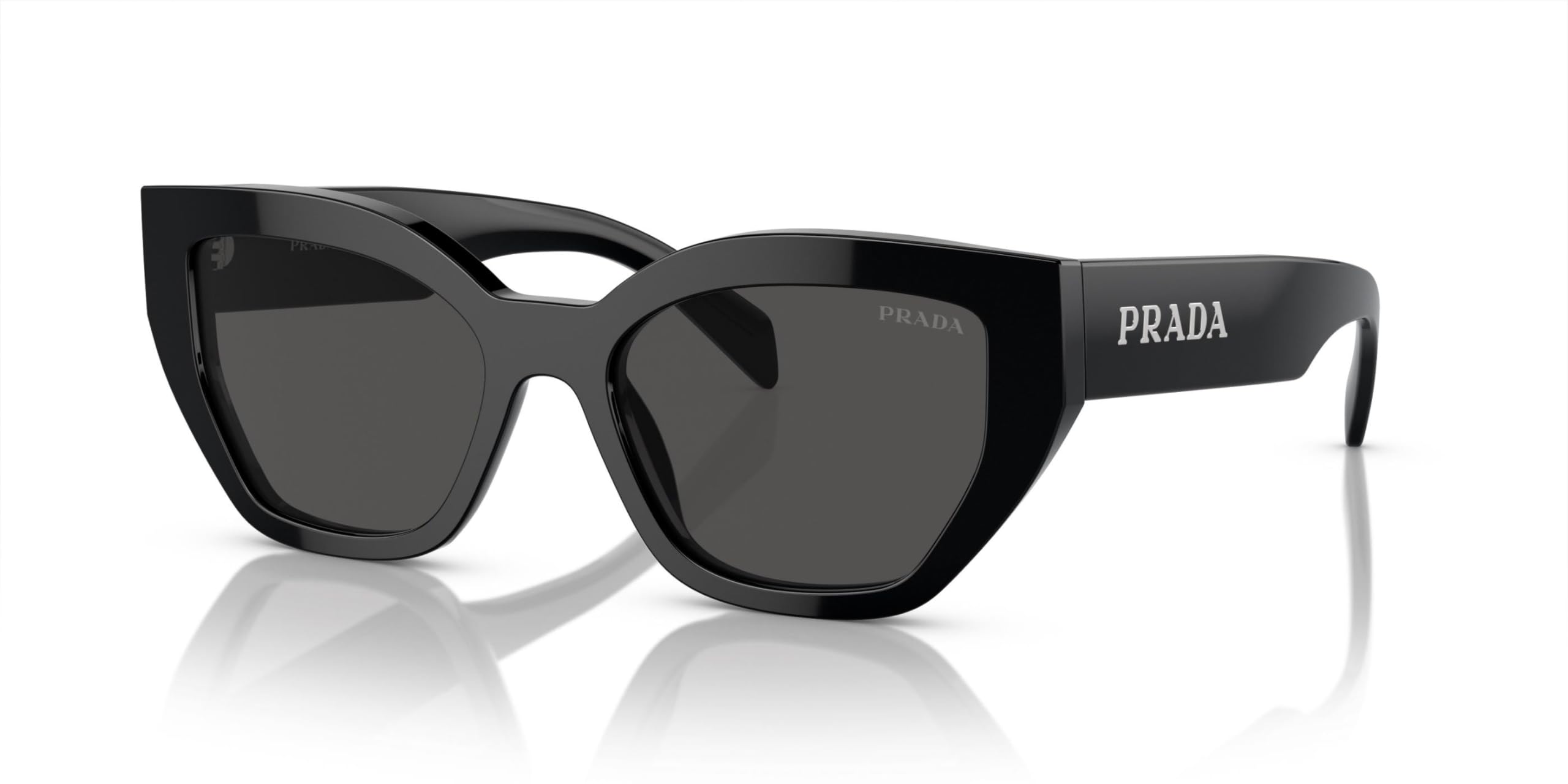 Prada PR A09S Black/Dark Grey 53/18/145 women Sunglasses