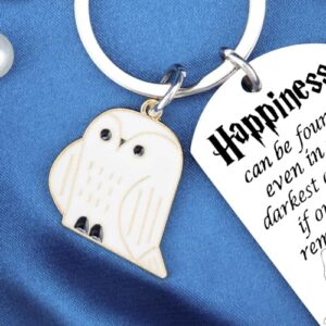 ichrati Magic Movie Gifts Valentines Keychain Merchandise Personalized Keychains Wizardry Gift for Daughter Teen Girls Trendy Stuff Inspirational Gift for Women A.D. Quotes key Chain Keepsakes