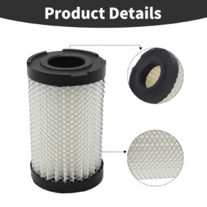 SYOWADA 2pcs 63087A Air Filter Replacement for Tecumseh 35066 740019B 740095, 100-222 Air Filter Replacement for Tecumseh ECV100 LEV90 LEV100 LEV115 OVRM60