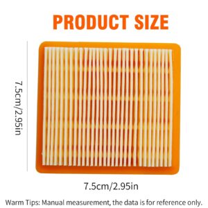 SYOWADA 2 Pcs 4180 141 0300 Air Filter Replacement for STIHL FS89 FS89R FS91 FS91R FS111 FS111R, 41801410300 Air Filter Replacement for STIHL KM91R KM111R KM131 KM131R BT131 HT102