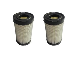 air filter for tecumseh models ecv100 lev90 lev115 ovrm60 tc300 replaces tecumseh 35066(pack of 2)