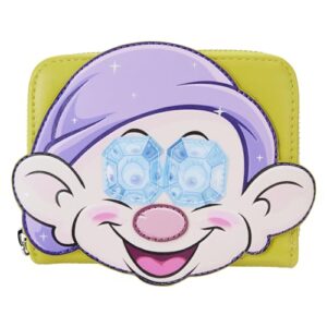 loungefly snow white: diamond dopey wallet, amazon exclusive