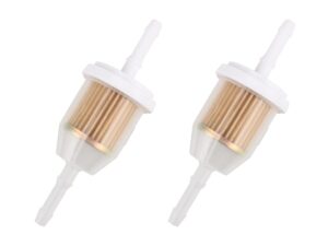 yapnigeel 2 pack am116304 fuel filter 25 050 22-s for john deere kohler 120-436 gy20709 71-5960 38666 gravely 21541500 21410800 replace