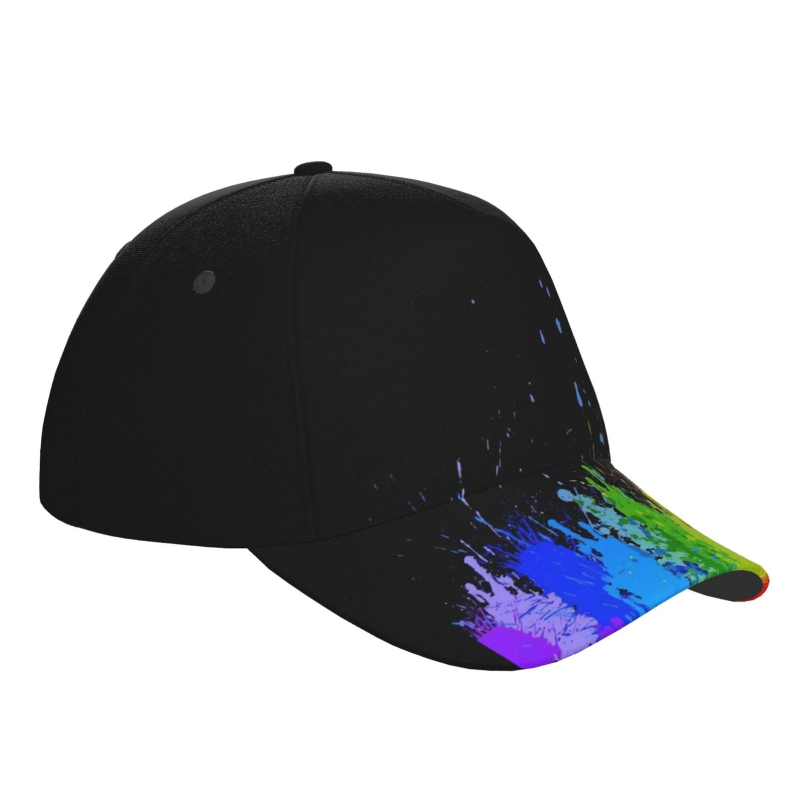 LGBT Gay Pride Rainbow Hat Men Women Baseball Cap Adjustable LGBT Trucker Hat Unisex Style Headwear Hats