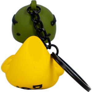 Combat Iron Tactiduck Novelty Rubber Duck Keychain | Durable Key Chain Duck Accessory | Tactiduck 3D Rubber Duck Keychain