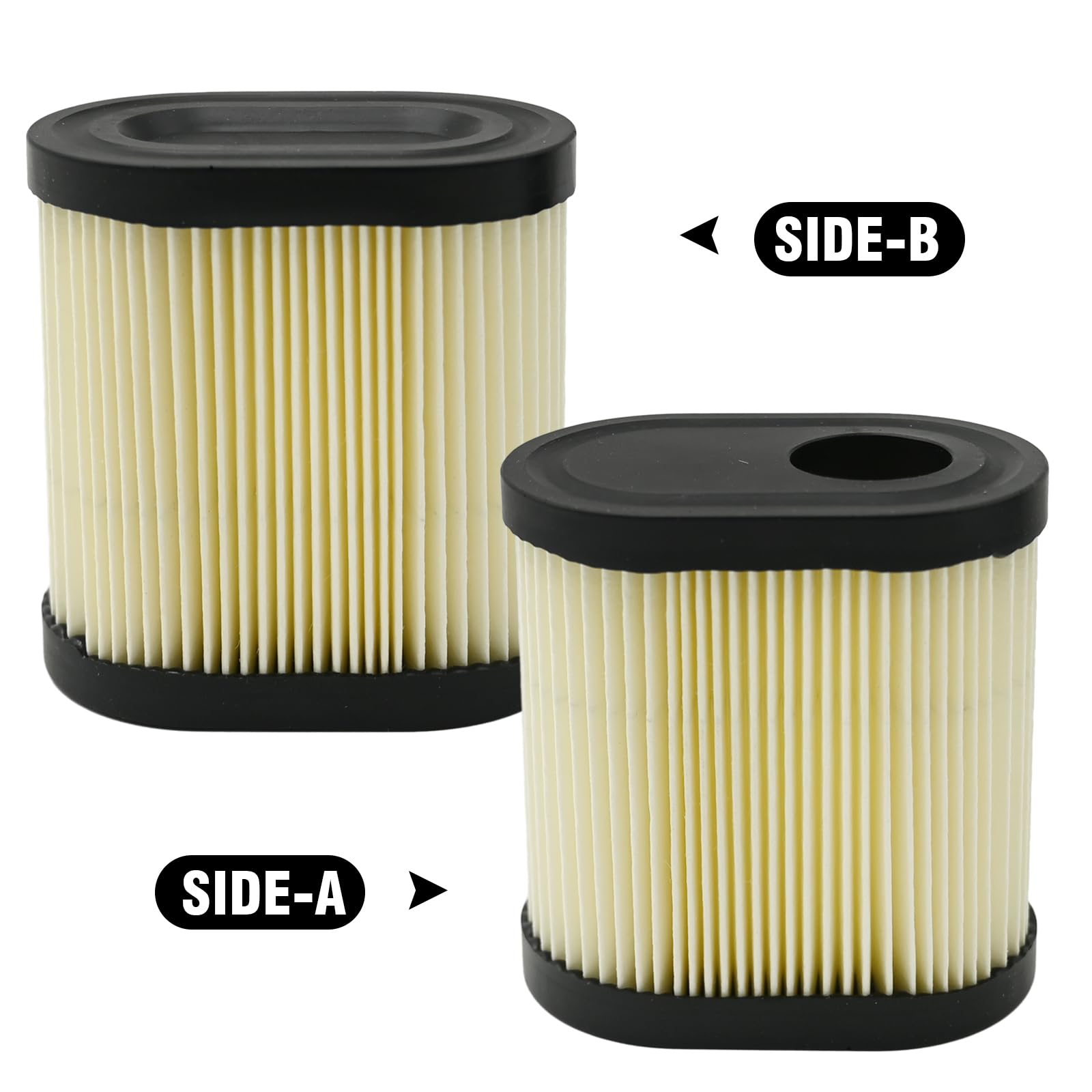 36905 Air Filter Replacement for Tecumseh Craftsman Toro LEV100 LEV115 LEV120 LV195EA OVRM65 OVRM105 OVRM120 Lawn Mower (Pack of 4)