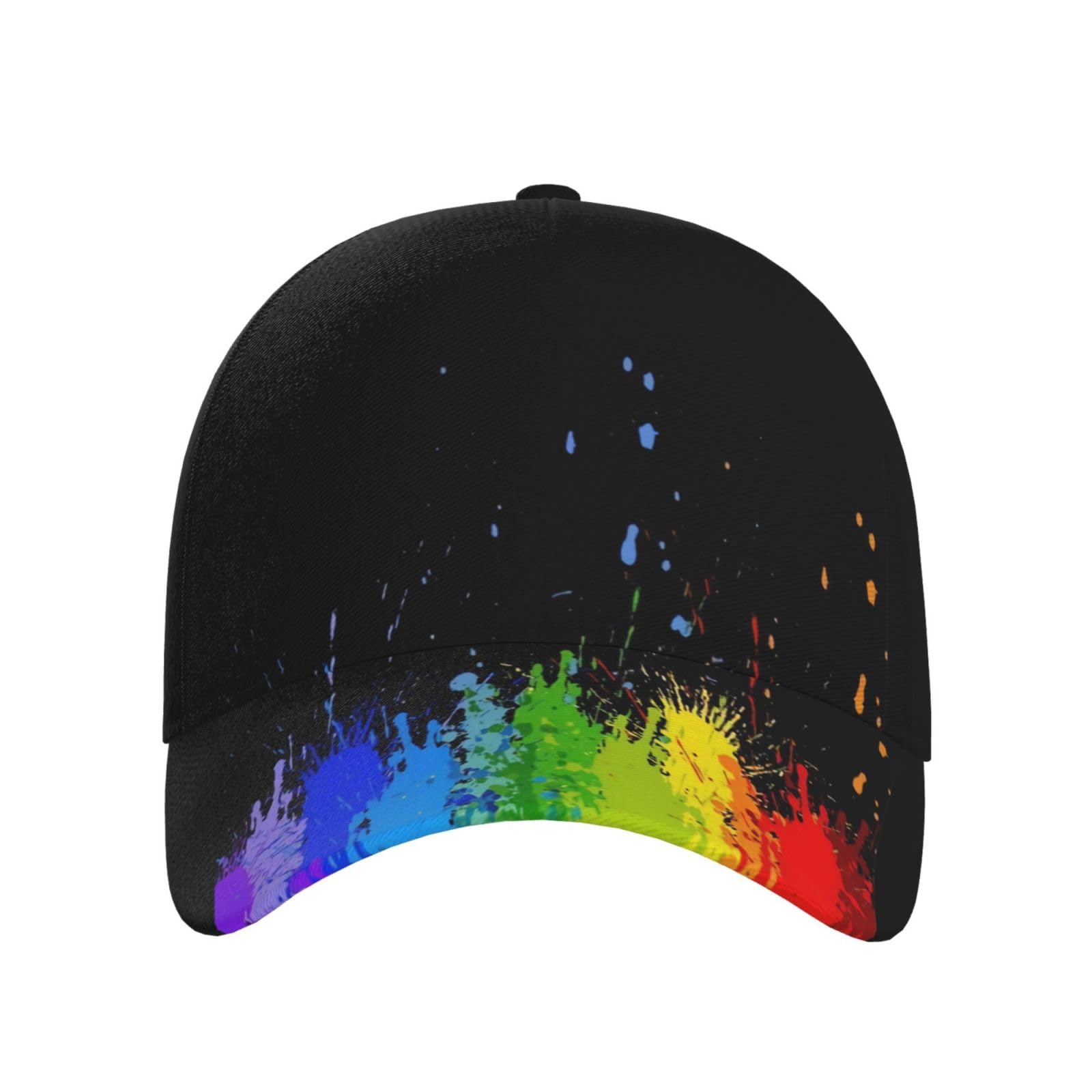 LGBT Gay Pride Rainbow Hat Men Women Baseball Cap Adjustable LGBT Trucker Hat Unisex Style Headwear Hats