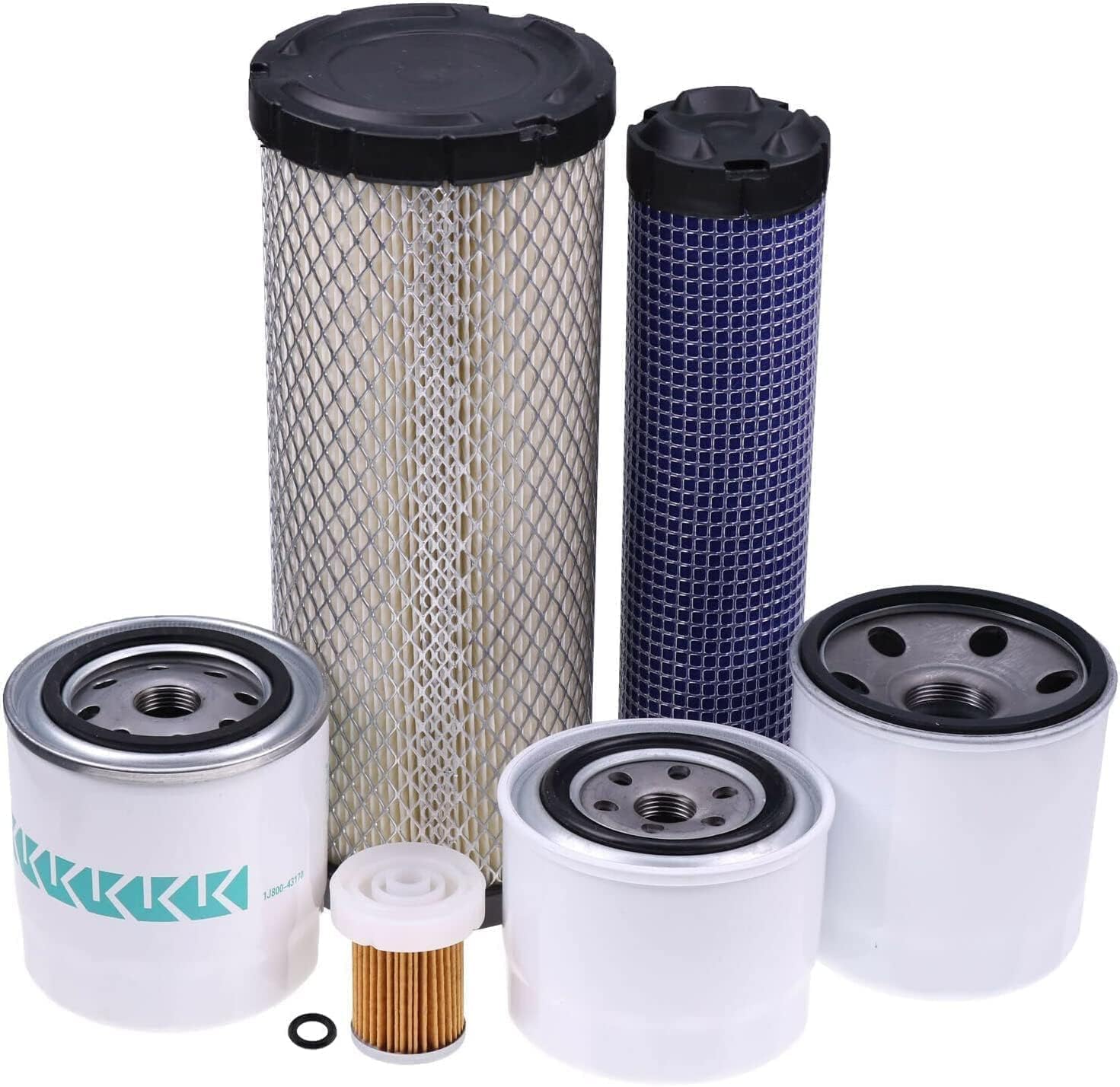 Solarhome Maintenance Filter Kit Compatible With LS Tractor XJ 2025H w/Mitsubishi S3L Engine