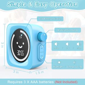 Sonneten Visual Timer for Kids, 99 Minute Digital Cute Kids Visual Timer Classroom Timer for Homeschool Supplies Study Teaching Time Management Tool Countdown Timer