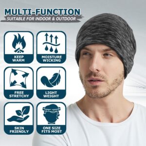 EINSKEY Cotton Slouchy Beanie Hat for Men/Women, Lightweight Oversize Large Thin Skull Cap Chemo Cap Night Sleeping Cap