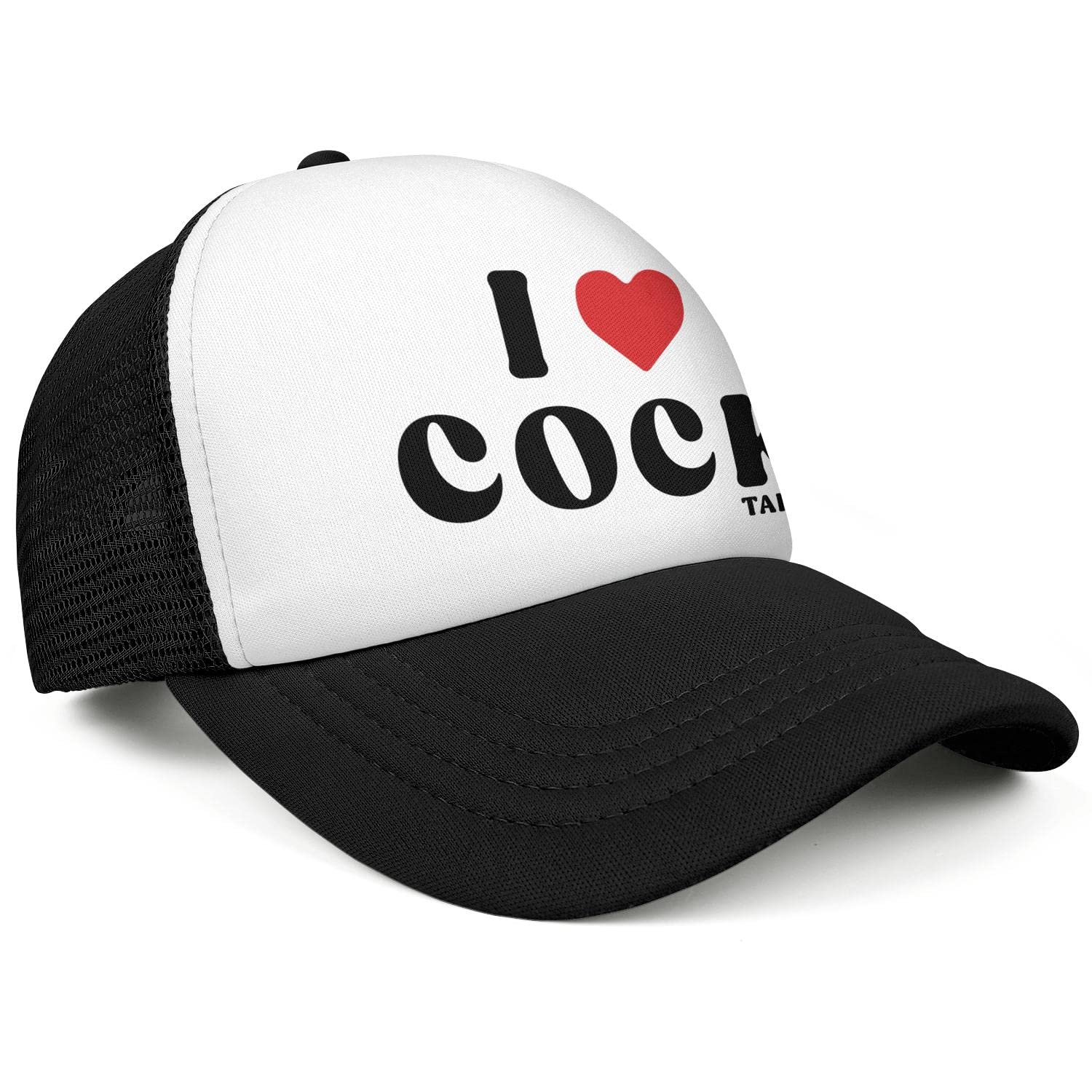 I Love Cocktail Hat I Heart Cocktail Drinking Hat Funny Hat Gag Gifts for Men Women Baseball Cap