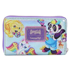 Loungefly Lisa Frank Color Block Faux Leather Wallet