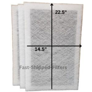 Fast-Shipped-Filters 3 Pack 16x25 Micropower Guard air cleaner replacement polarized filter pads refill