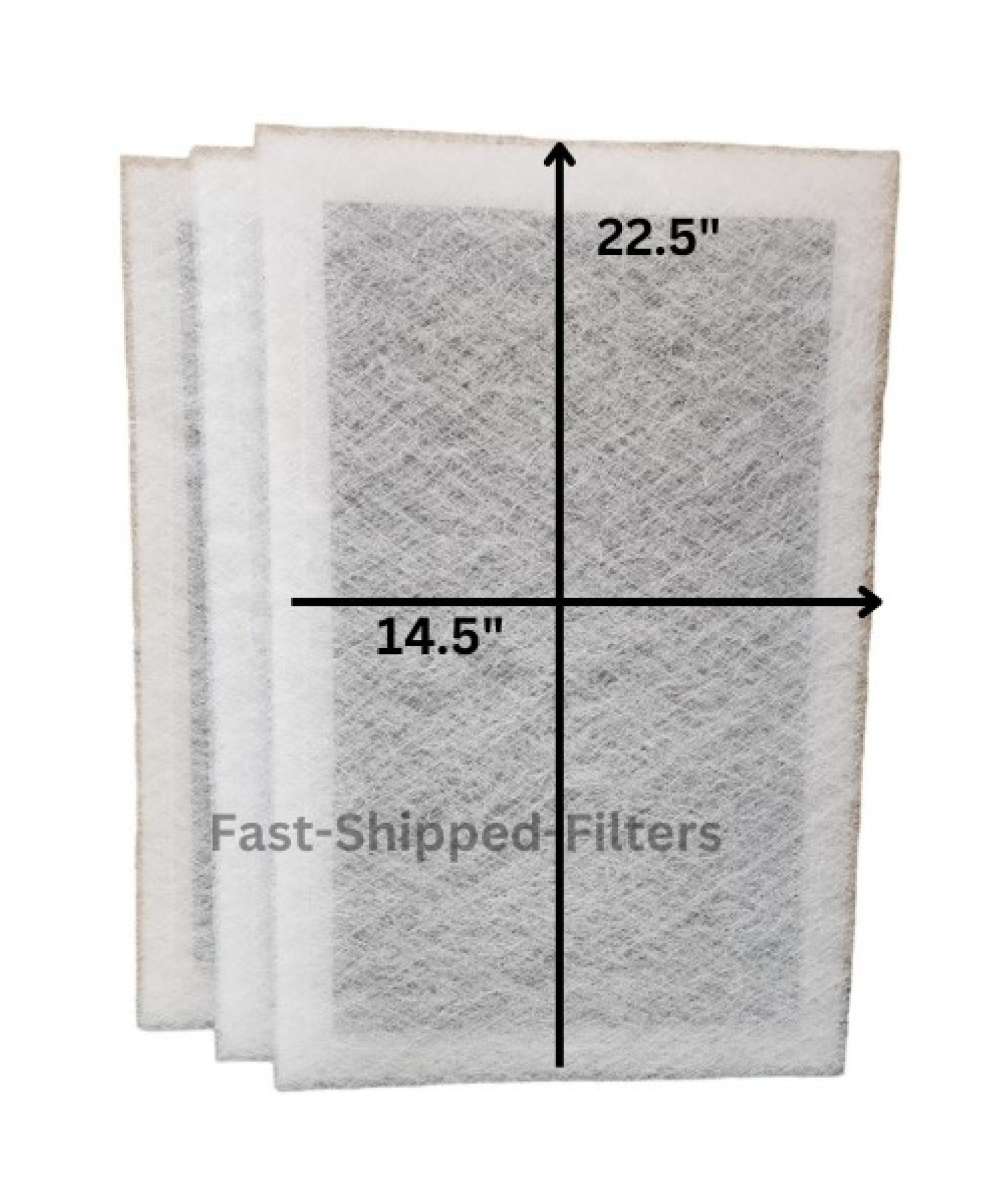 Fast-Shipped-Filters 3 Pack 16x25 Micropower Guard air cleaner replacement polarized filter pads refill