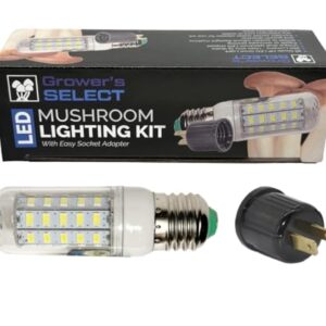 Myco Labs Grower's Select E26 LED Light | Mushroom Lighting Kit | with Socket Adapter