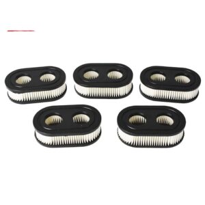 For 102851 5 PACK Air Filter For Briggs & Stratton Lawn Mower Parts