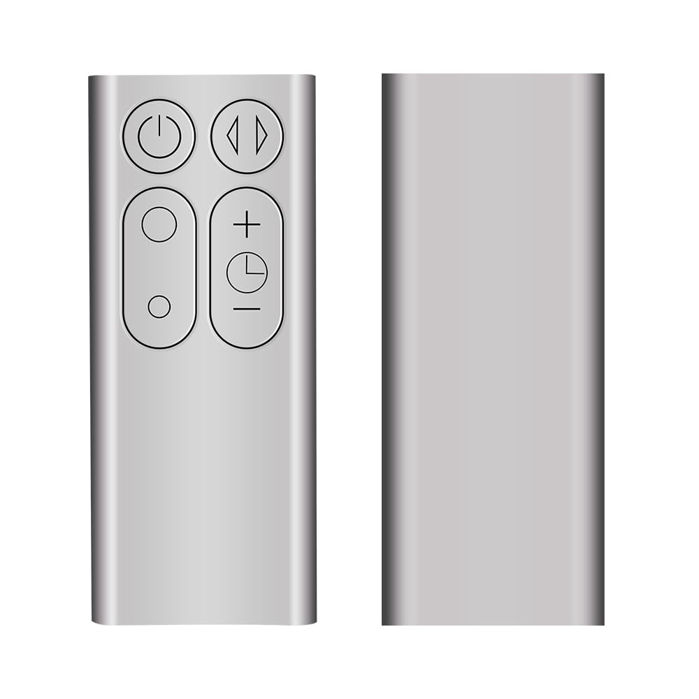 New 965824-06 965824-07 Replacement Remote Control for Dyson Fan AM11 TP01 TP00 - Silver, Without Magnetic Function