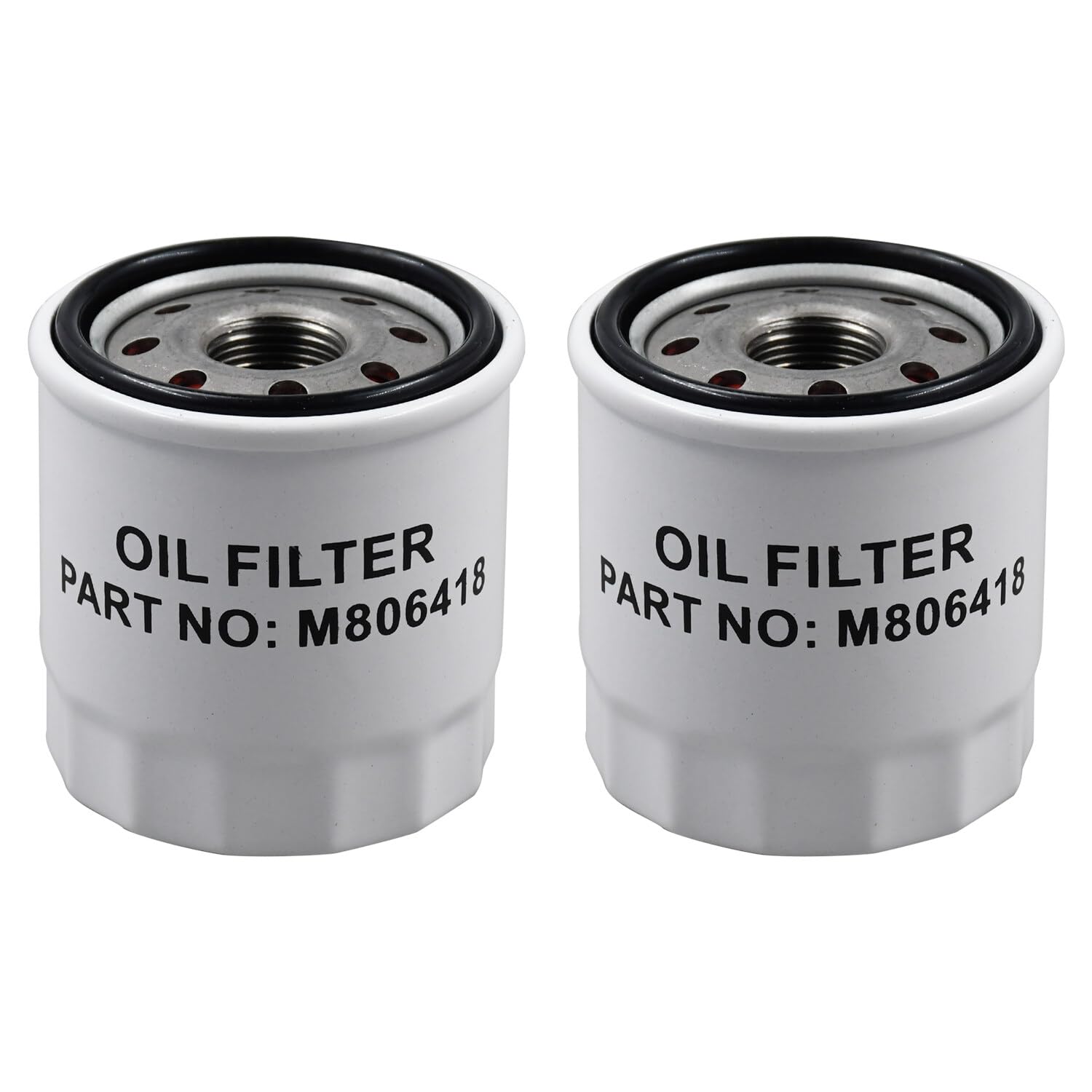 Disenparts M806419 Oil Filter 2 PCS M806418 Compatible with John Deere 500 570 575 670 675 770 790 870 1070 1515 1445 1545 1545 1565 1570 2025R 2027R 2032R 2036R 3005 3032E 3033R 4005 4044M 4049M