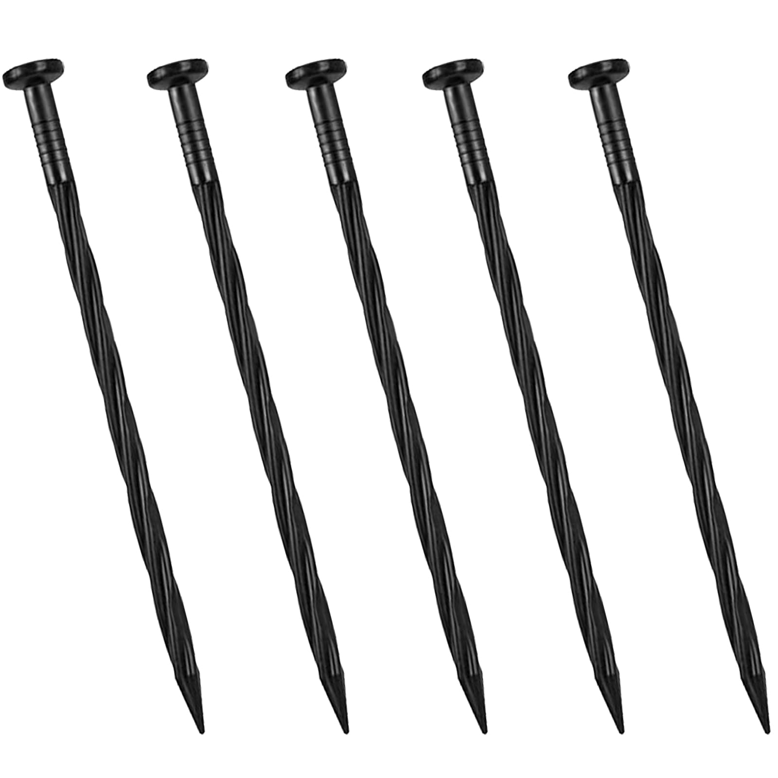 DasTior 60 Pcs Landscape Edging Spkies,8 Inche Garden Stakes for Landscape Edging,Pever Edging,Terrace Board