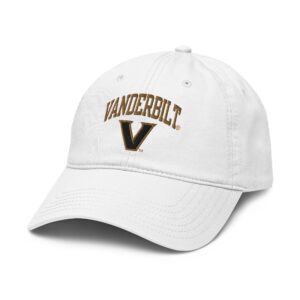 vanderbilt commodores arched officially licensed adjustable baseball hat