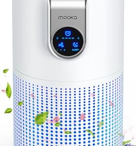 MOOKA B-D02L + M03 Air Purifiers for home large room Combo