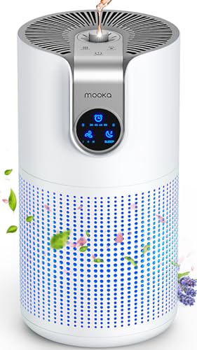 MOOKA B-D02L + M03 Air Purifiers for home large room Combo