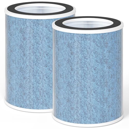 2 Pack True HEPA Filter Replacement Compatible with WYZE Smart Air Purifier Special Filter, Replacement For Wyze Air Purifier Filter