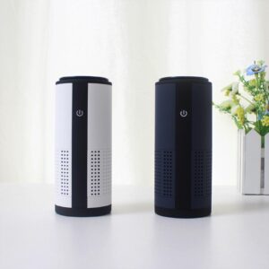 Car Air Purifier Ionizer, USB Rechargeable Quiet Portable Ionic Air Purifier, for Home Car Office