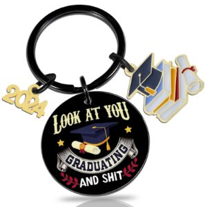 oehedou funny graduation gifts college graduation keychain 2024 graduation gifts for seniors student university graduation class of 2024 graduation gifts for him her graduate from college