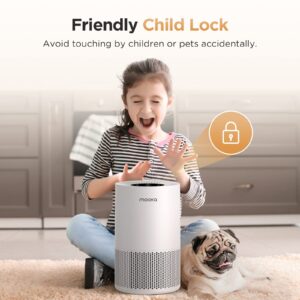 Air Purifier and 2Pack Filter Combo, Air Purifiers for Home Large Rooms up to 1200ft²