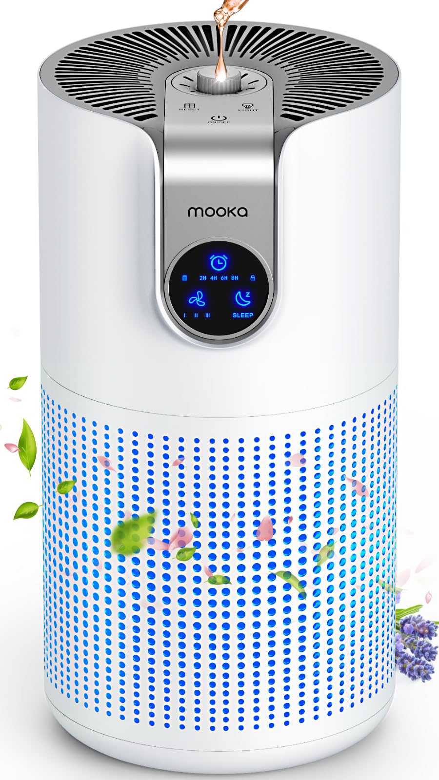 MOOKA M03 Air Purifier + Replacement Filter 1 PACK Combo