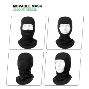 Balaclava Ski Mask 3 Pieces Full Face Cover for Men and Women Sun Protection Breathable shiesty mask for Skiing